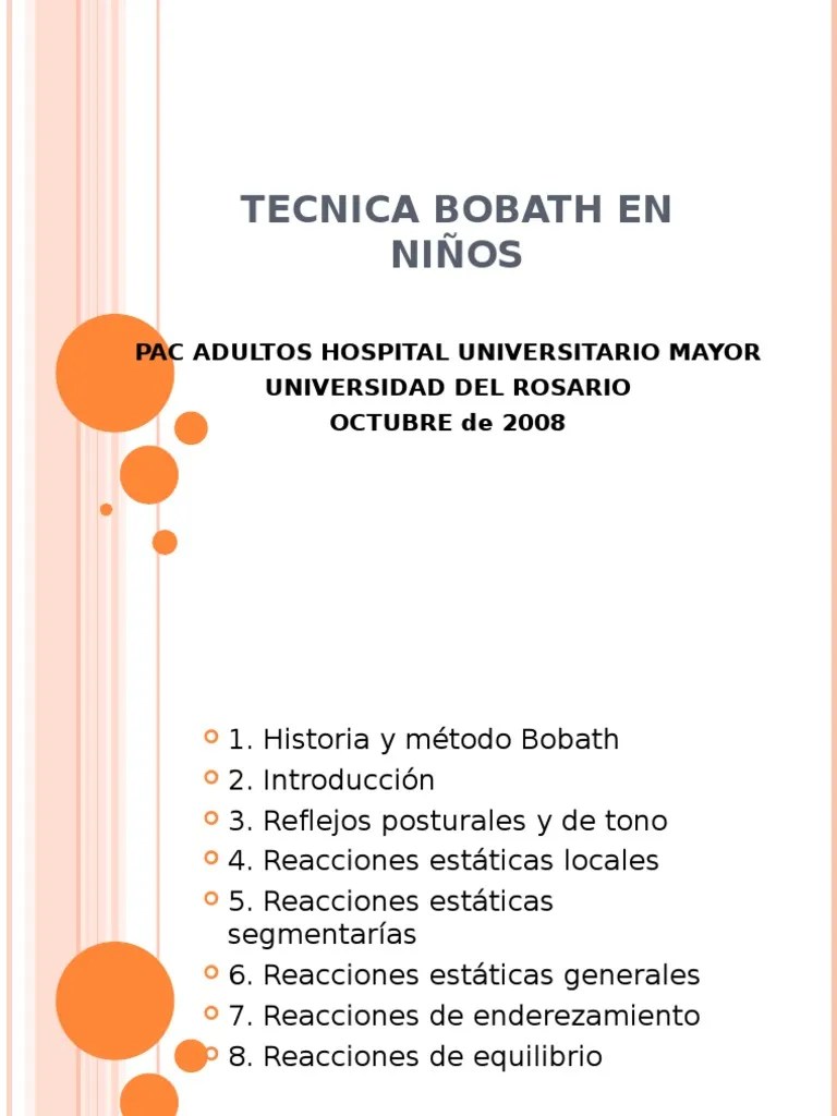 HISTORIA DEL METODO BOBATH PDF