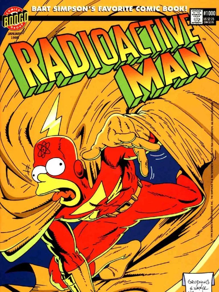 Radioactive Man Comics 1000