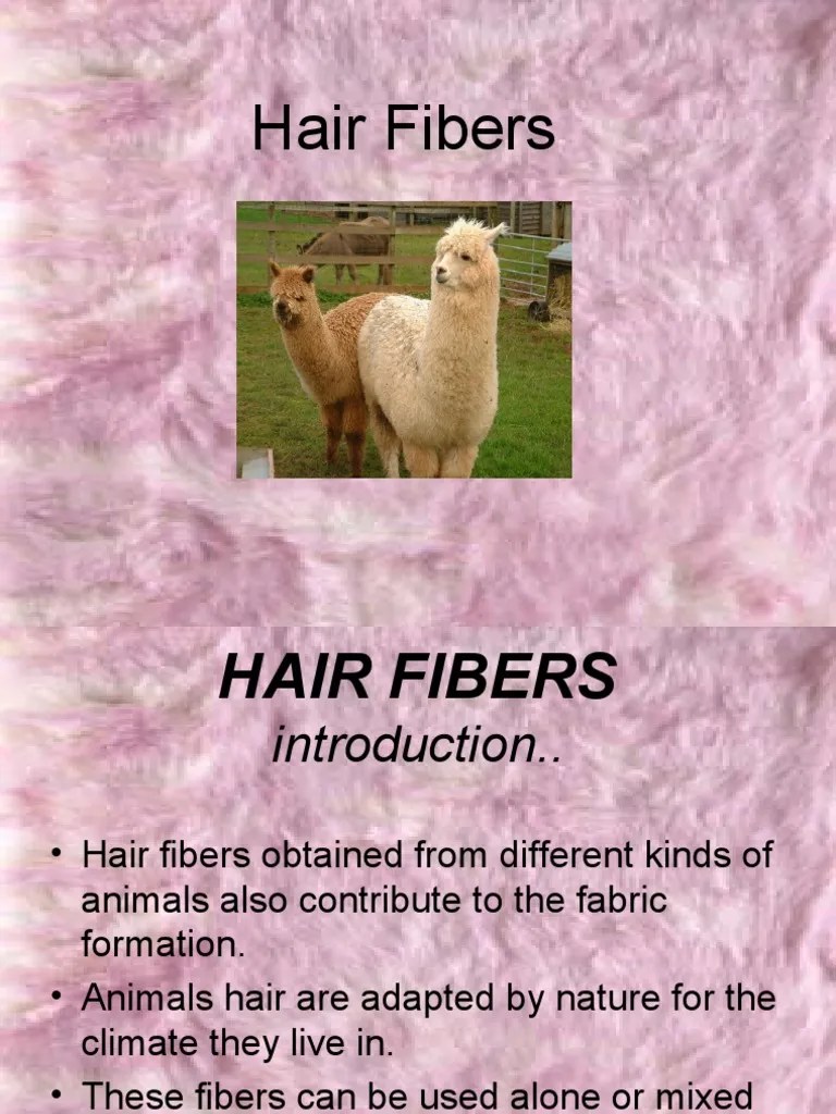 Hair Fibers Wool Animal Hair