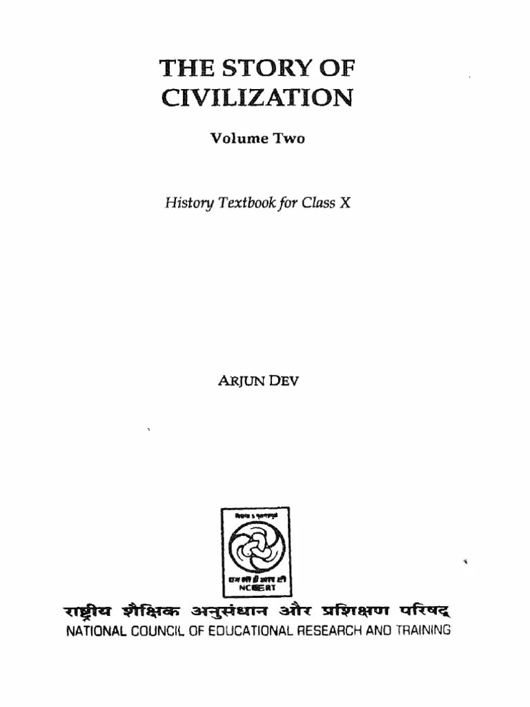 Old NCERT World History Class 10 PDF Format