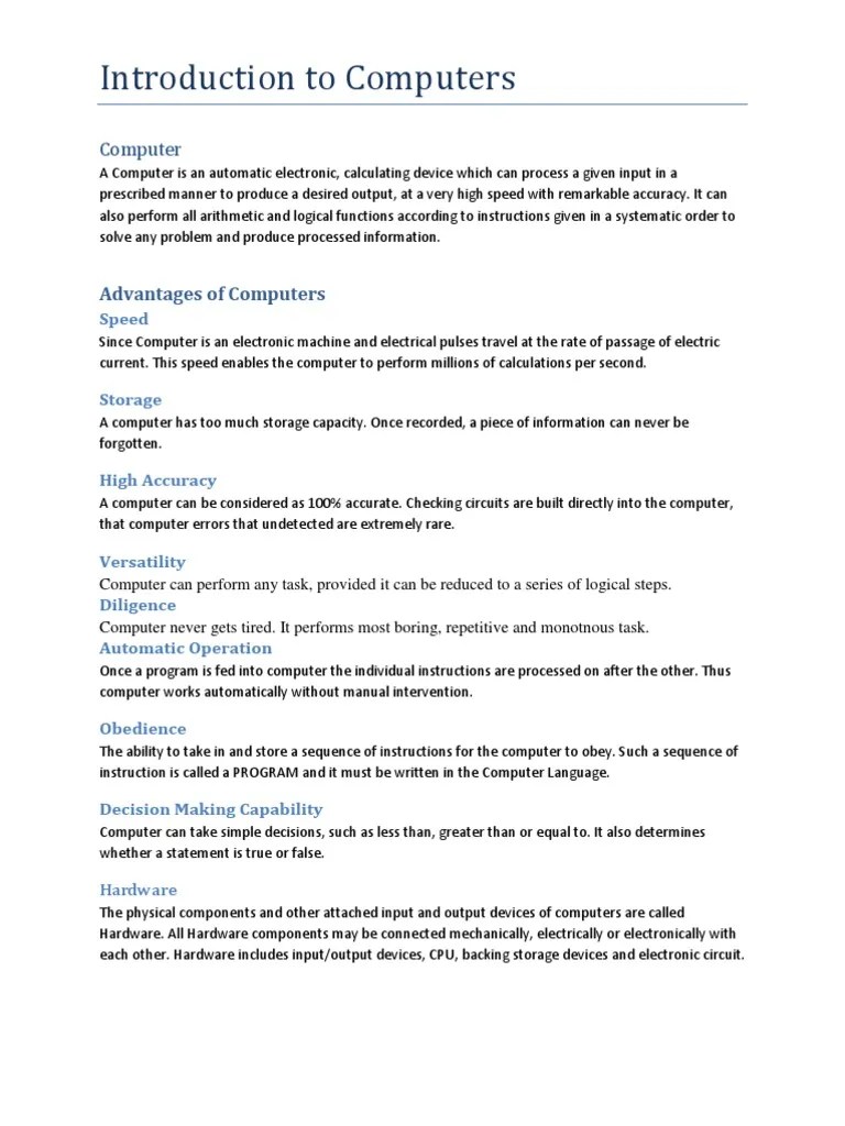 Computer Notes PDF Floppy Disk Printer