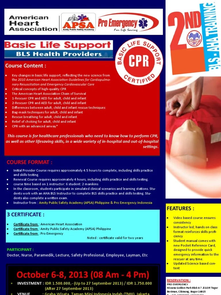 BlsAha Pro Emergency Cardiopulmonary Resuscitation