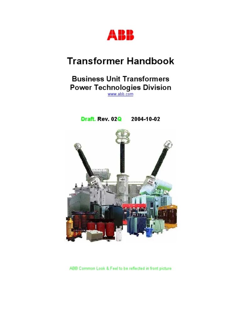 ABB Transformer Handbook (Business Unit Transformers Power Technologies