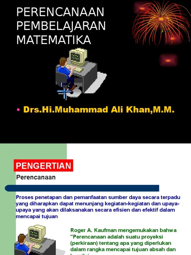 presentasiperencanaanpembelajaran