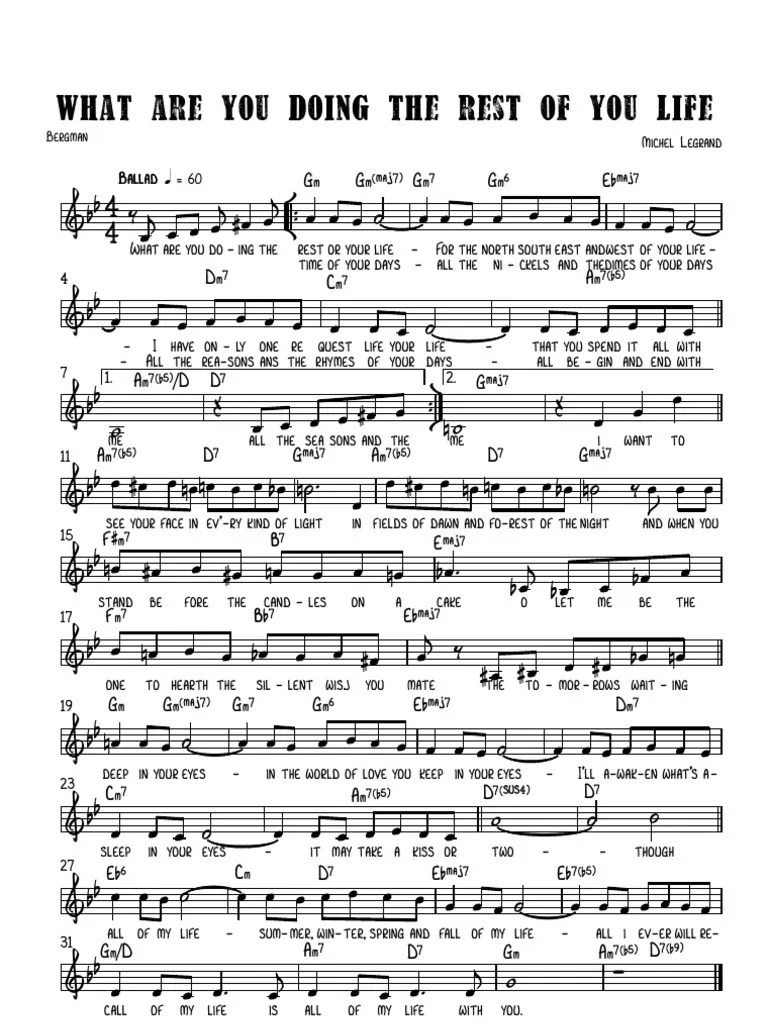 What are you doing the rest of you life.pdf