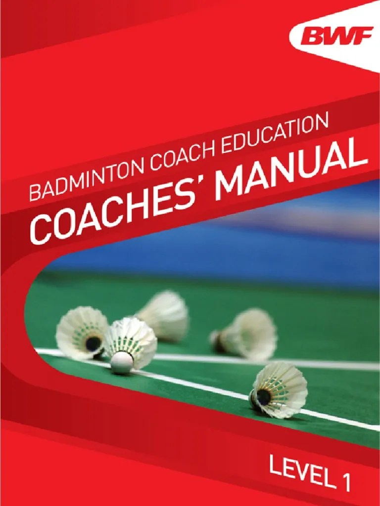 Badminton Coaches Manual Level 1 Expert Cognition