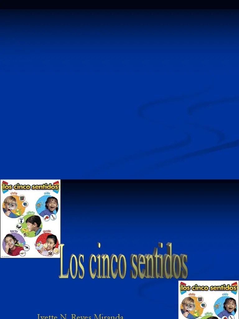 Presentacion Power Point Los Cinco Sentidos Gusto