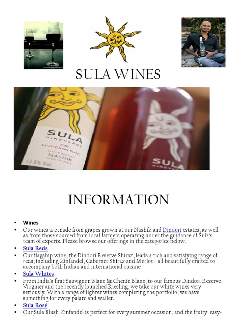 Sula Wines California Wine Rose