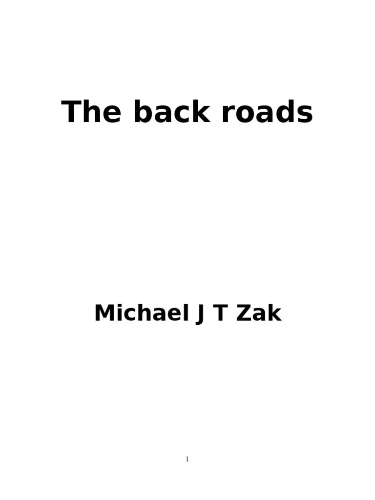 The Back Roads PDF Cats Nature