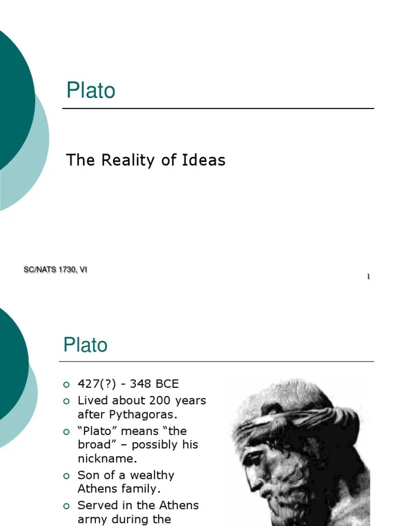Plato's Philosophy of Forms and the Allegory of the Cave Understanding
