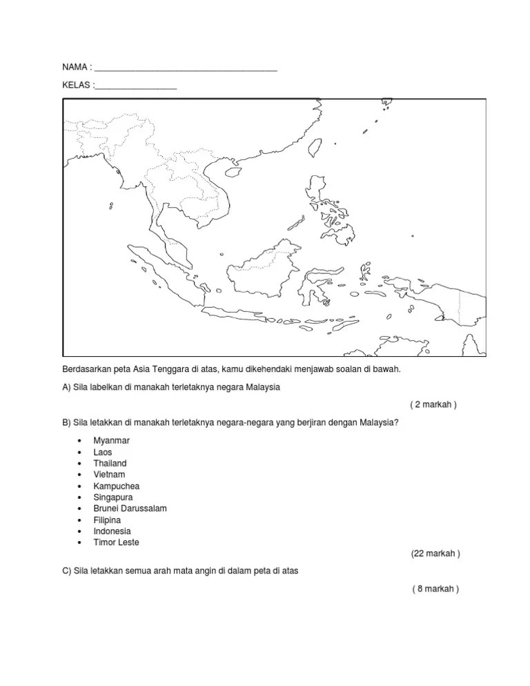 Peta Asia Tenggara Pdf