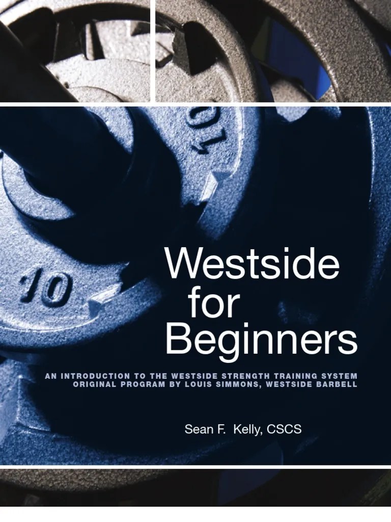 Westside for Beginners Weight Training Physical Exercise