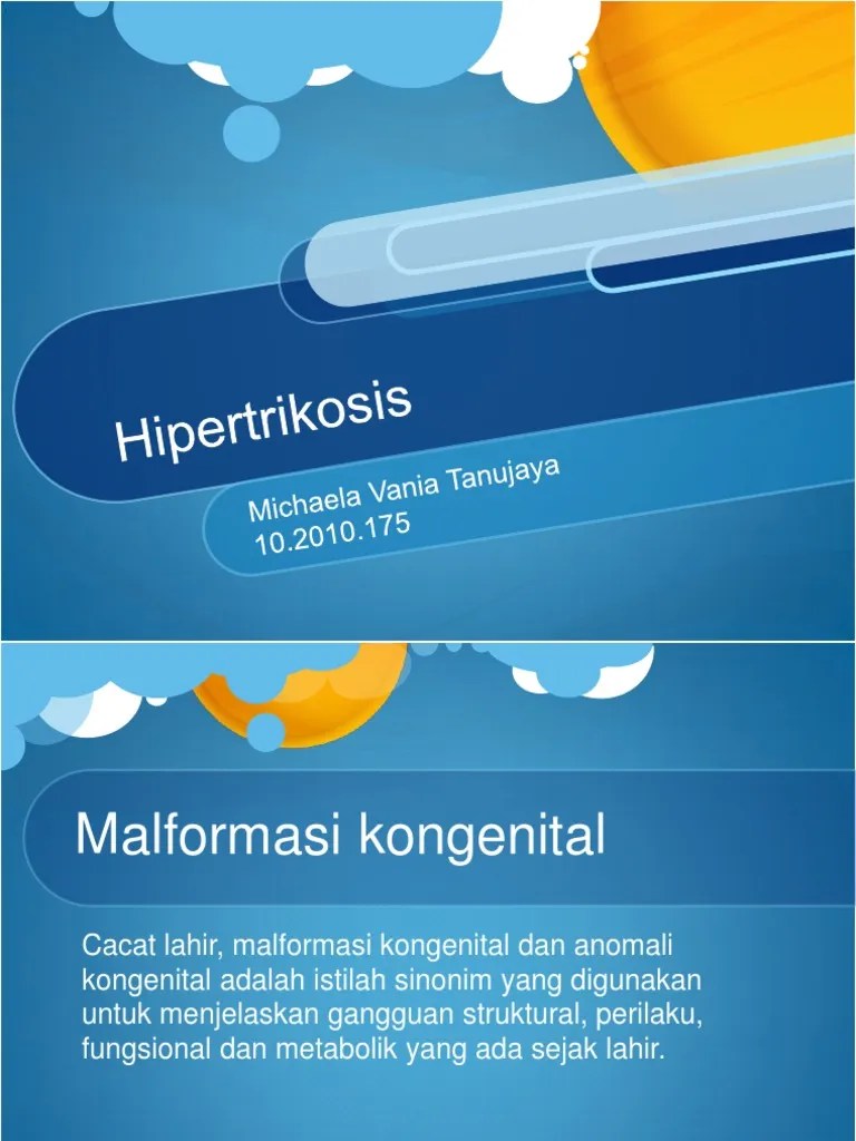 Blok 4 Embriologi Hipertrikosis | PDF