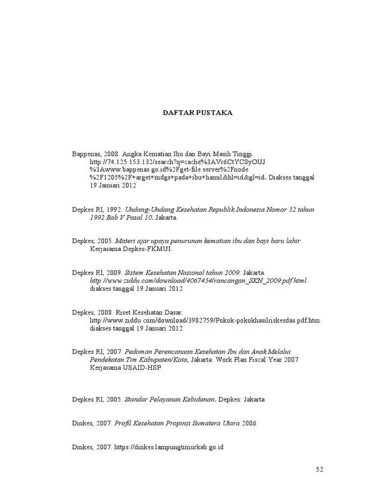 Daftar Pustaka | PDF