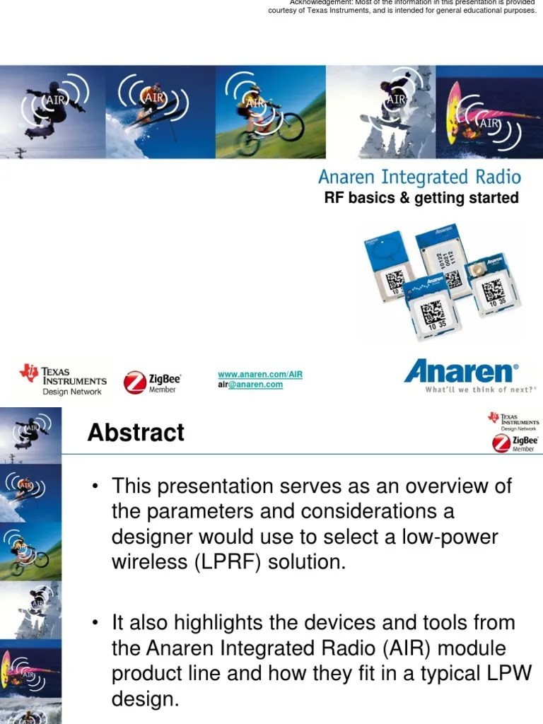RF Basics and Getting Started PDF Modulation Ieee 802.11