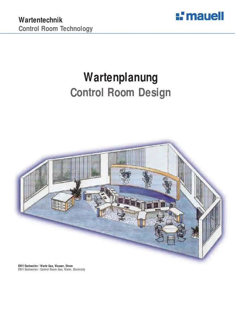 Control Room Design | PDF