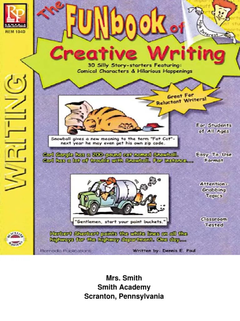 The Funbook of Creative Writing Teachers