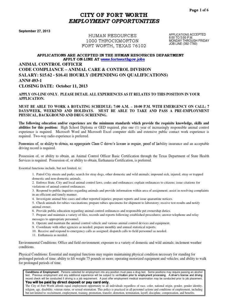 City of Fort Worth Job Openings Online Safety & Privacy Computer