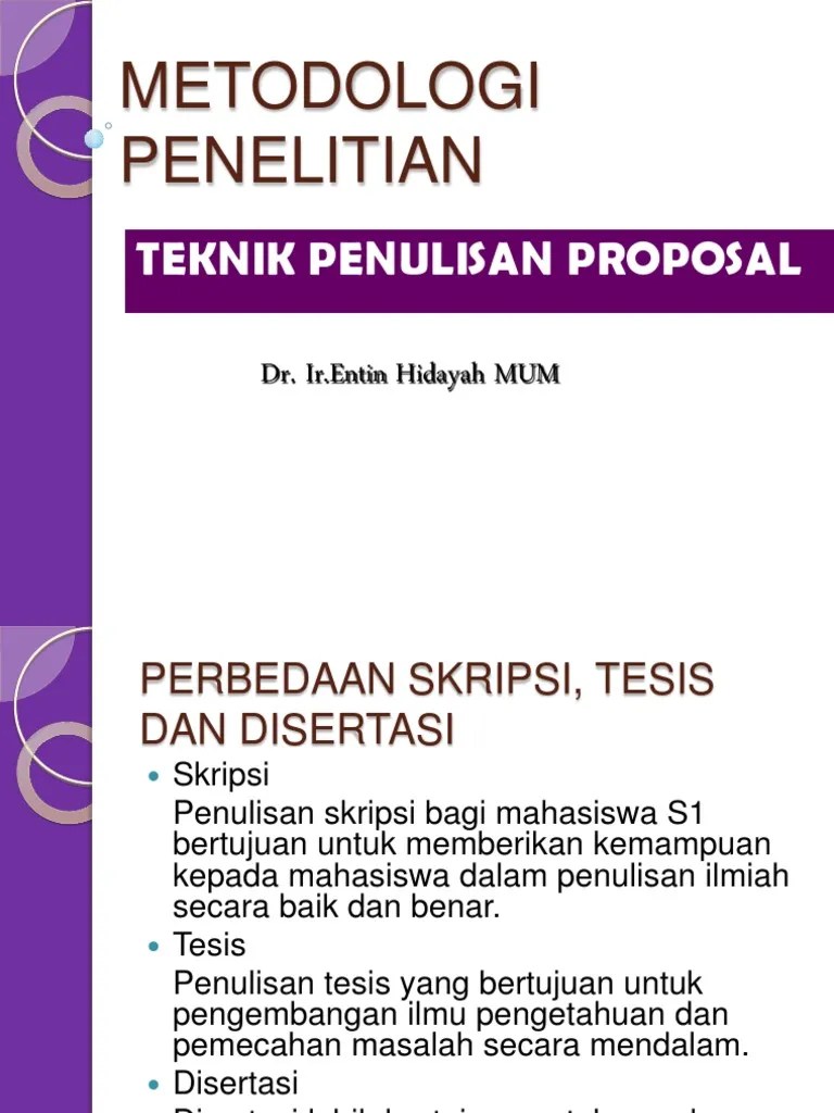 Teknik Penyusunan Proposal Autosaved 1 Pptx