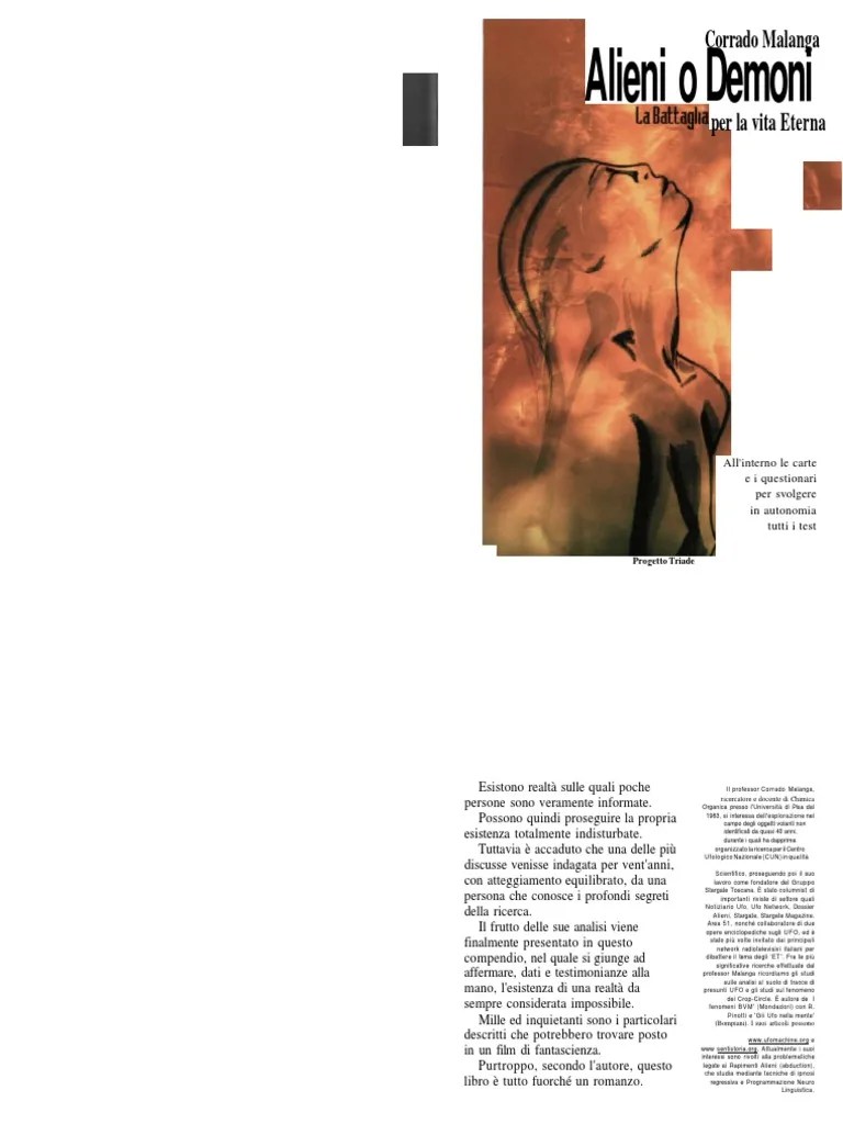 Alieni o Demoni Corrado Malanga PDF