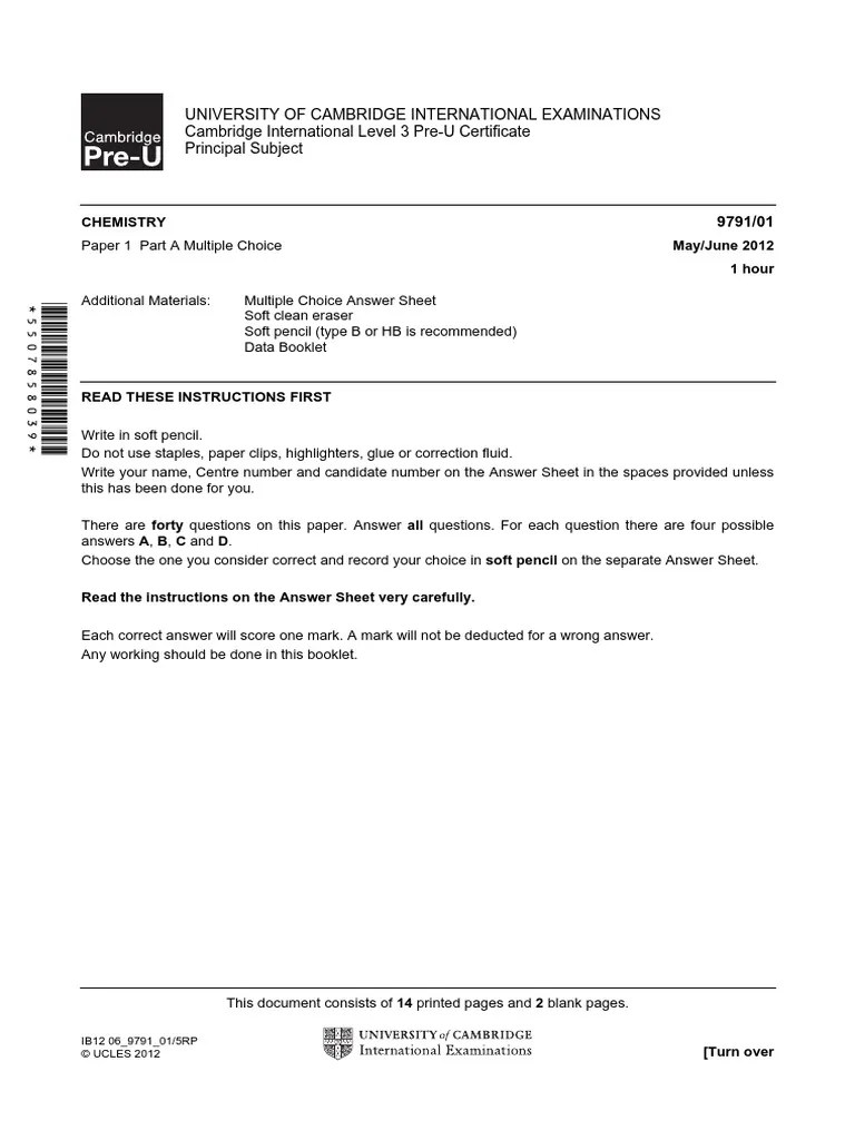9791_s12_qp_1 Molecular Orbital Chemical Reactions