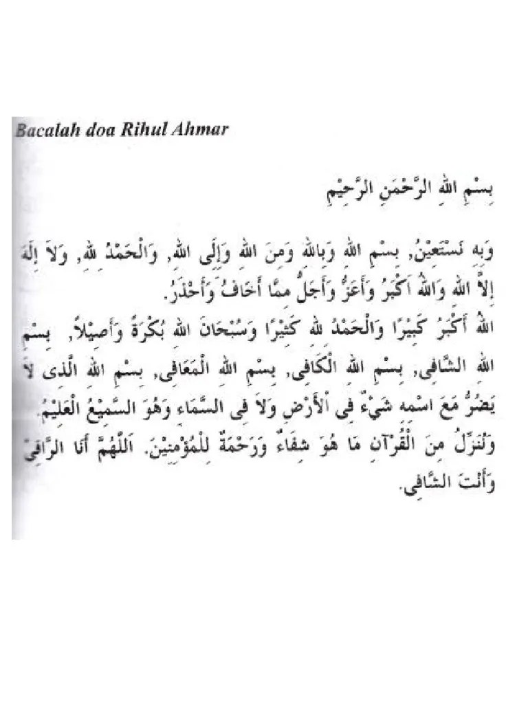 Doa Angin Ahmar Pdf