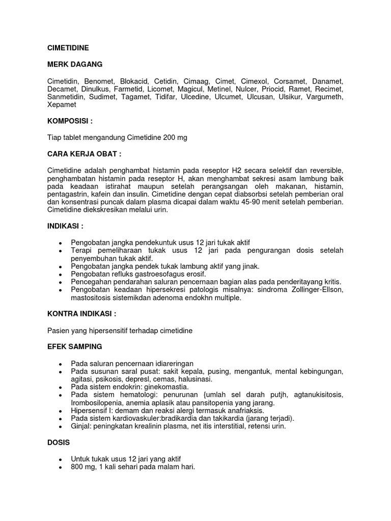CIMETIDINE | PDF