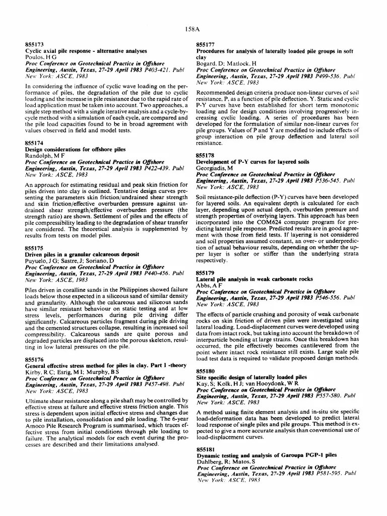 Design considerations for offshore piles.pdf Geotechnical Engineering