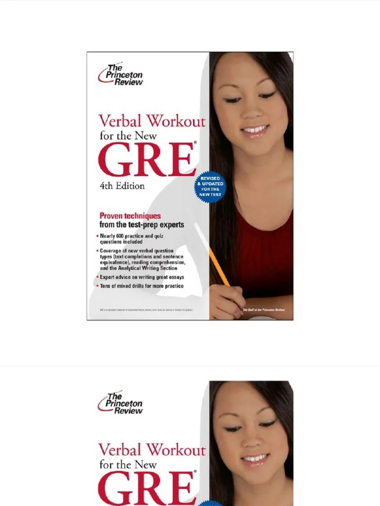 Verbal Workout for the New GRE 4nd Edition (1)