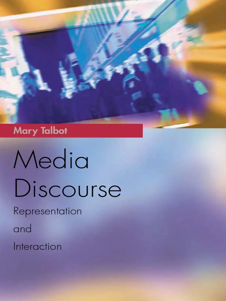 Media Discourse.pdf Discourse Linguistics