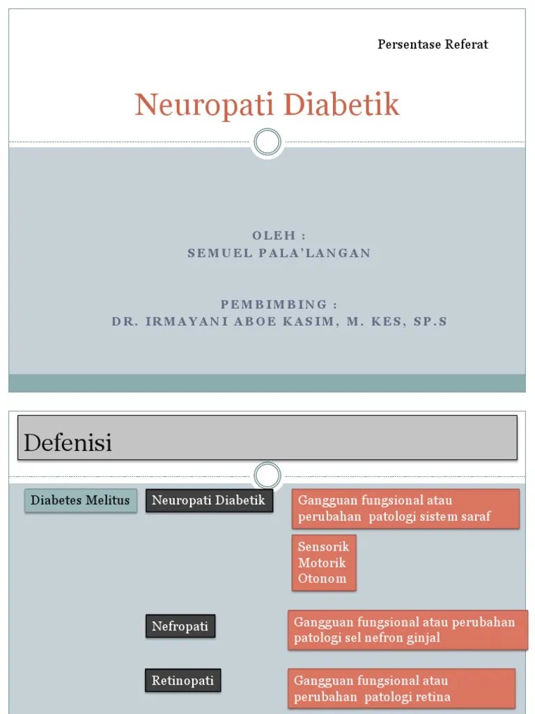 Neuropati Diabetik