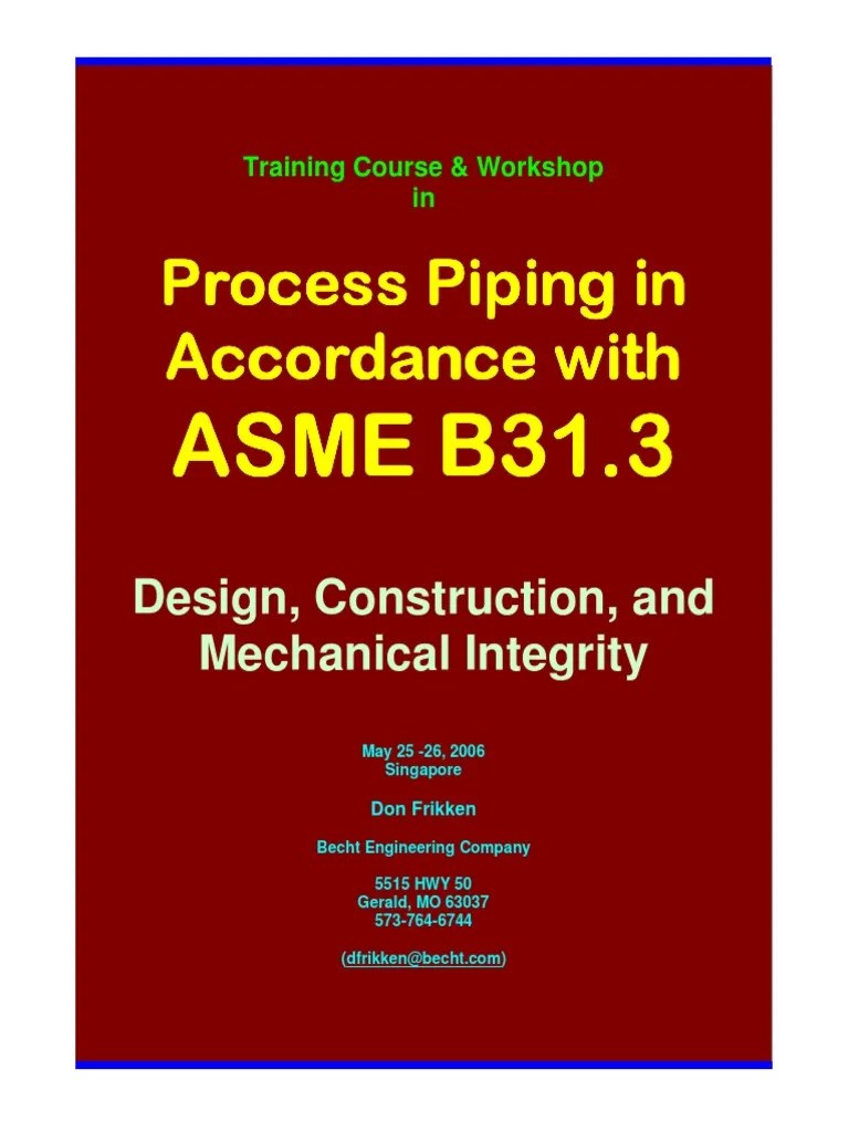 ASME B31.3 Process Piping Course Training Material.pdf