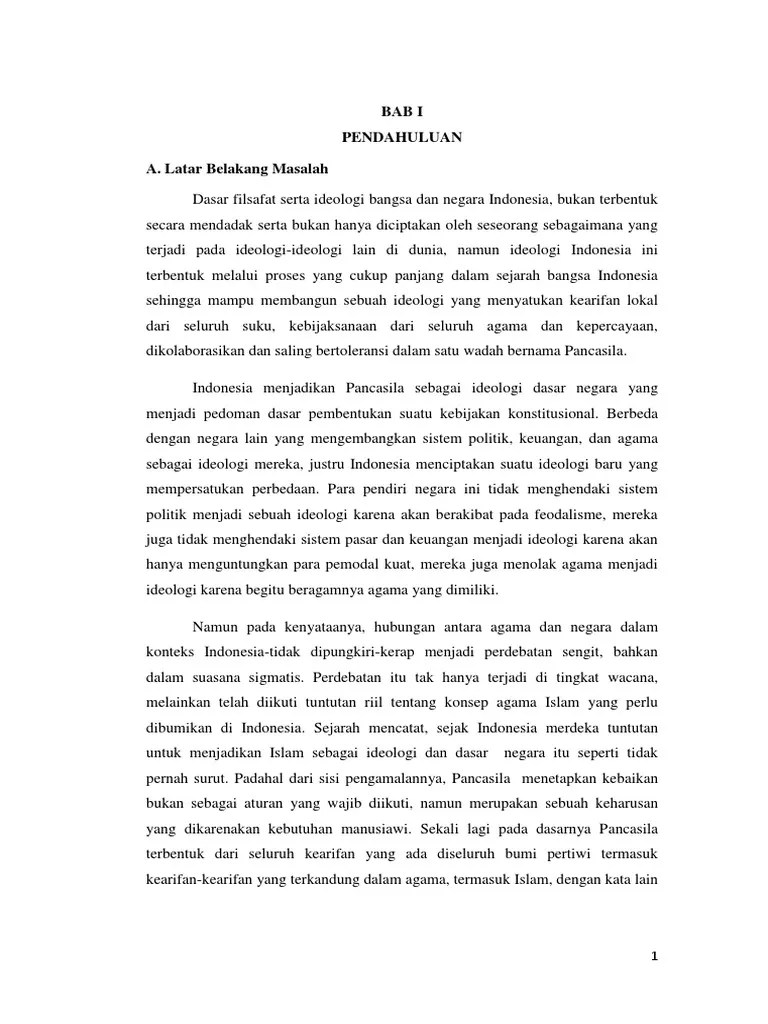 Makalah Filsafat Pancasila | PDF