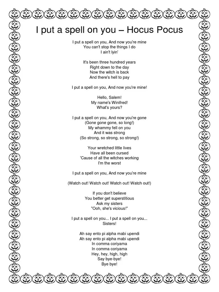 I put a spell on you.pdf