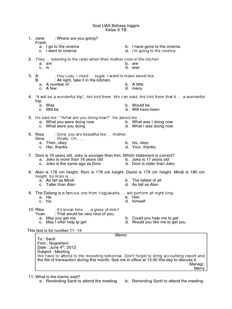 Contoh Soal Rearranging Words Dan Jawabannya Contoh Soal