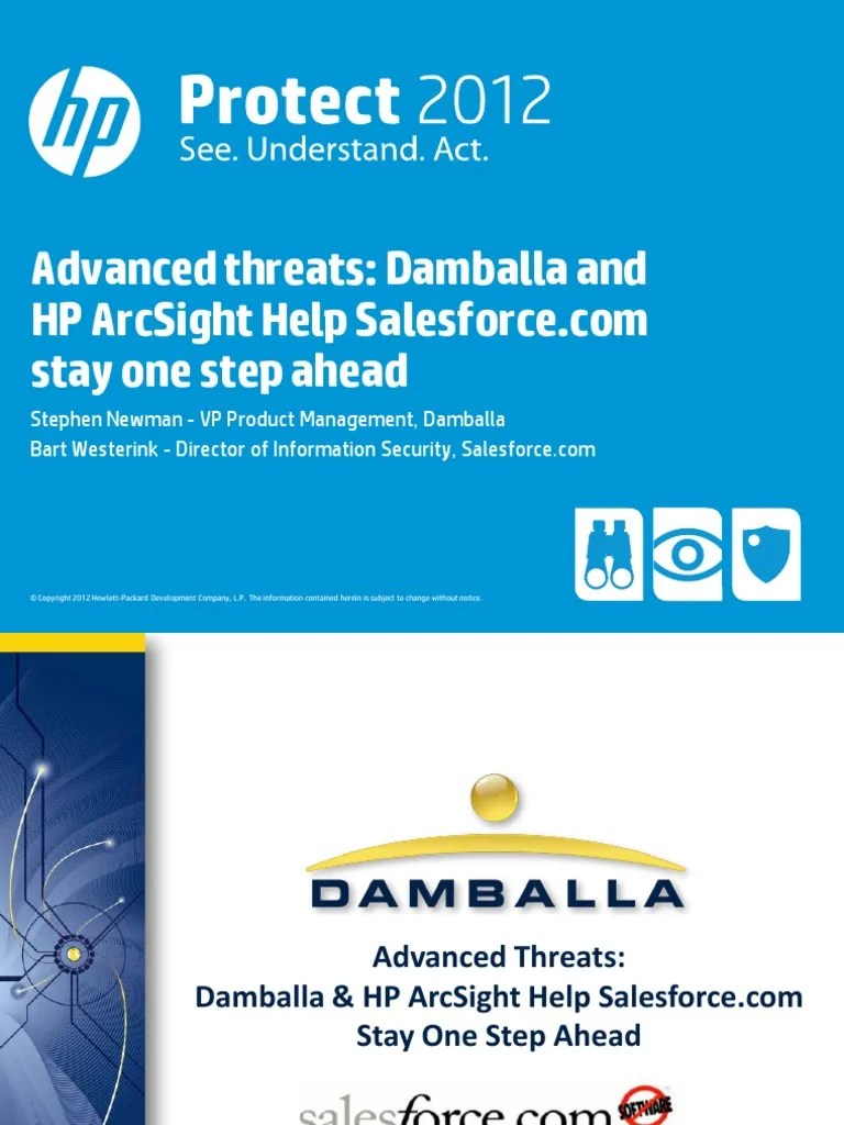 1002_Damballa and HP ArcSight.pdf Proxy Server Malware