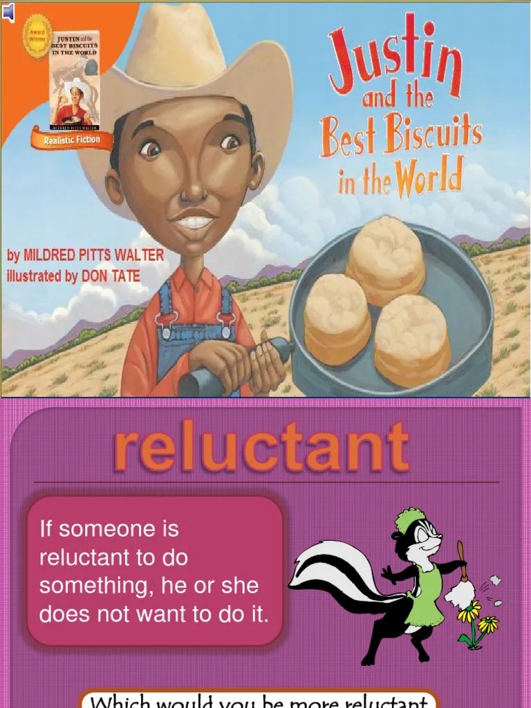 lesson 7 justin and the best biscuits