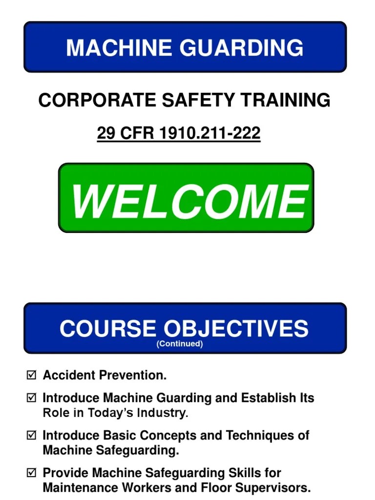Machine_Guarding_1.ppt Machines Personal Protective Equipment