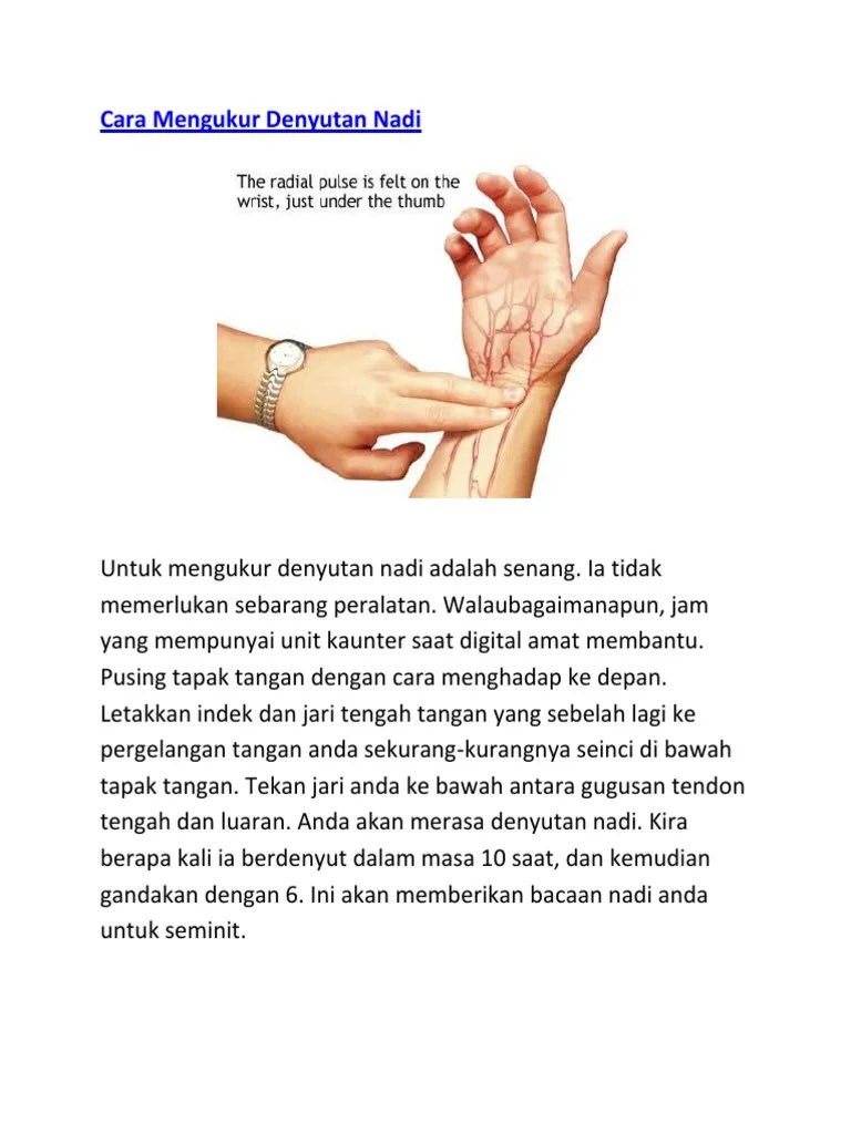 Cara Mengukur Denyutan Nadi.docx