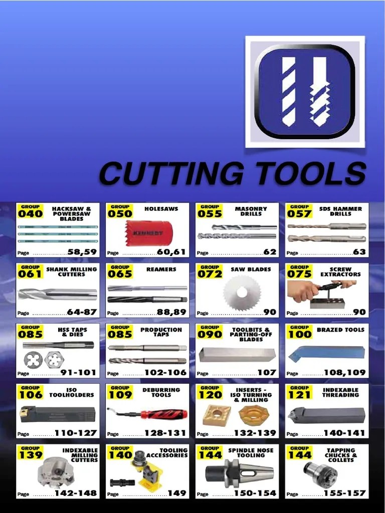 Cutting Tools PDF Drill Screw