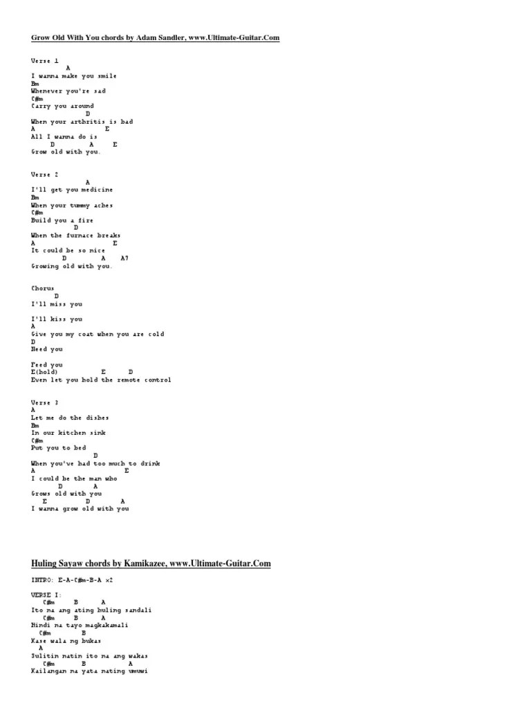 Grow Old With You chords.docx