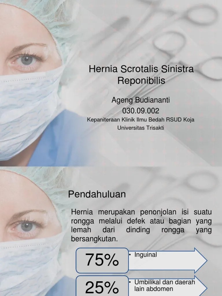 Hernia Scrotalis Sinistra Reponibilis.pptx