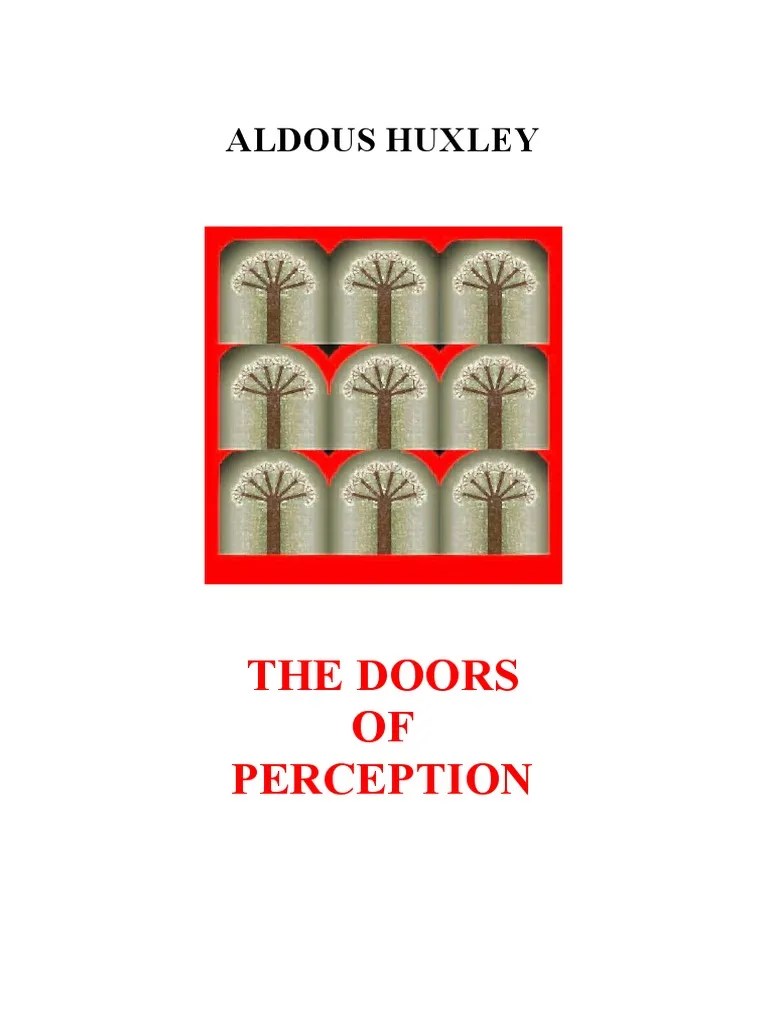 Aldous Huxley The Doors of Perception PDF Mind Awareness