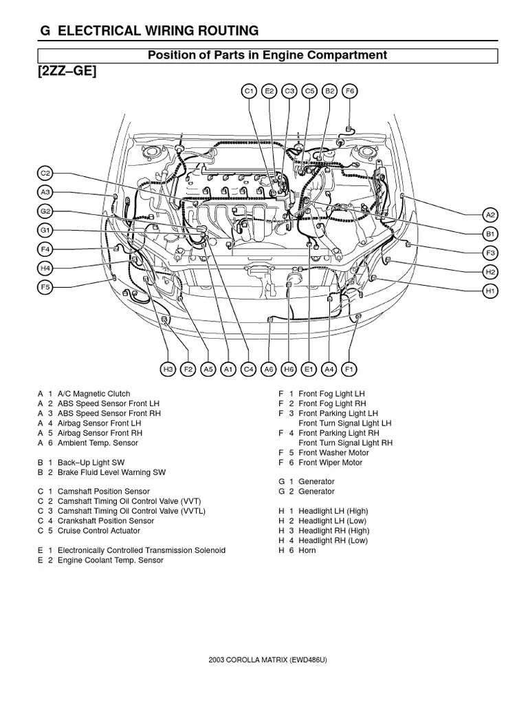 Matrix Wiring Manual - parts.pdf | Ignition System | Anti Lock Braking