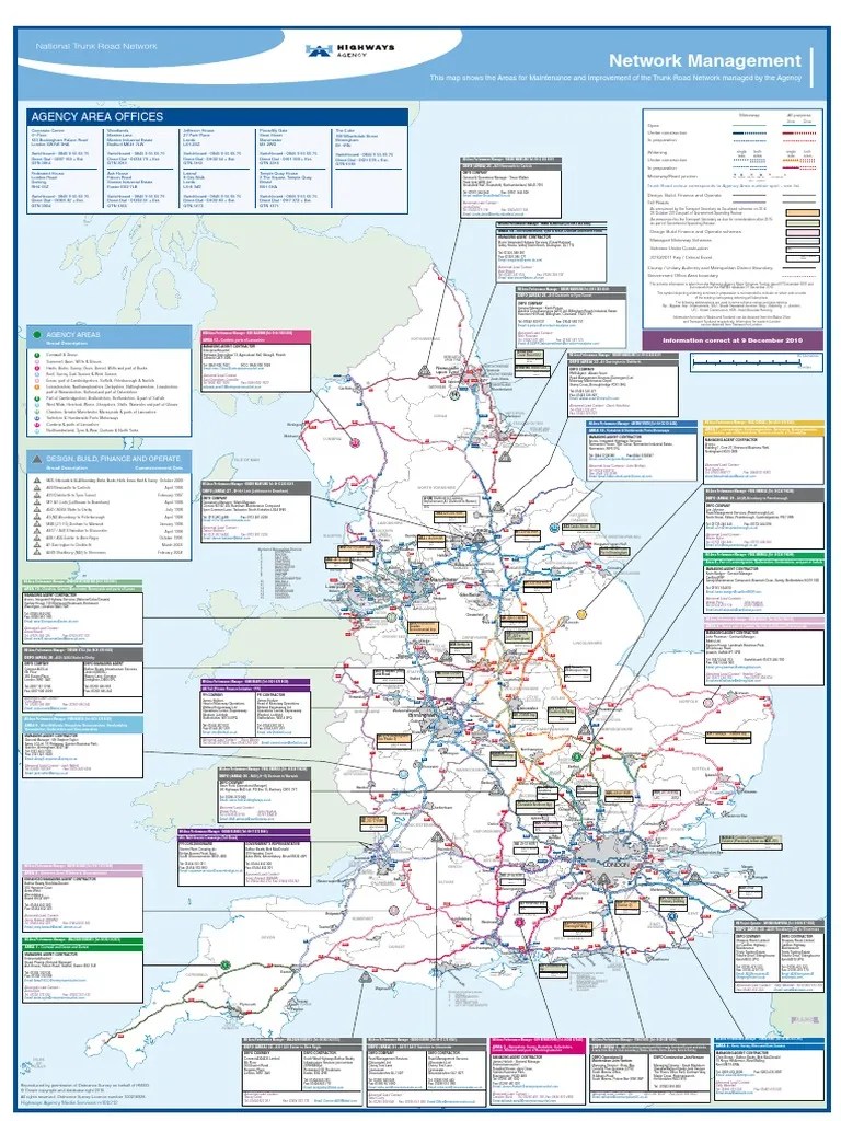 National Trunk Road Map12 Road Road Transport Free 30day Trial