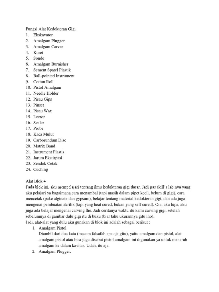 Gambar Alat Alat Kesehatan Dan Fungsinya Pdf