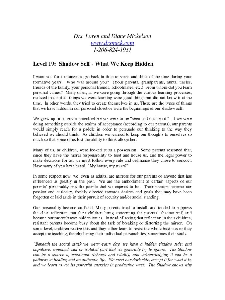 Shadow work jung Shadow (Psychology) Love