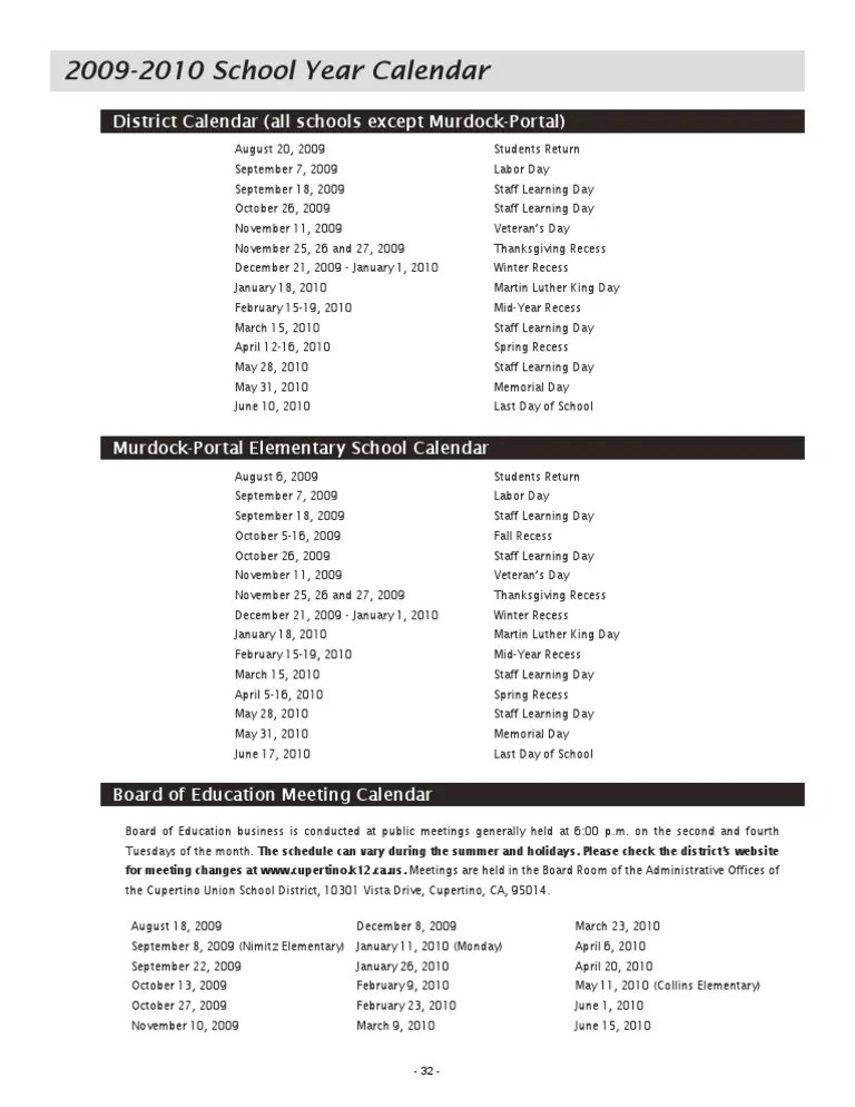 The Best Murdock Portal Calendar 2022 References District Calendar | Pdf | The United States | Observances