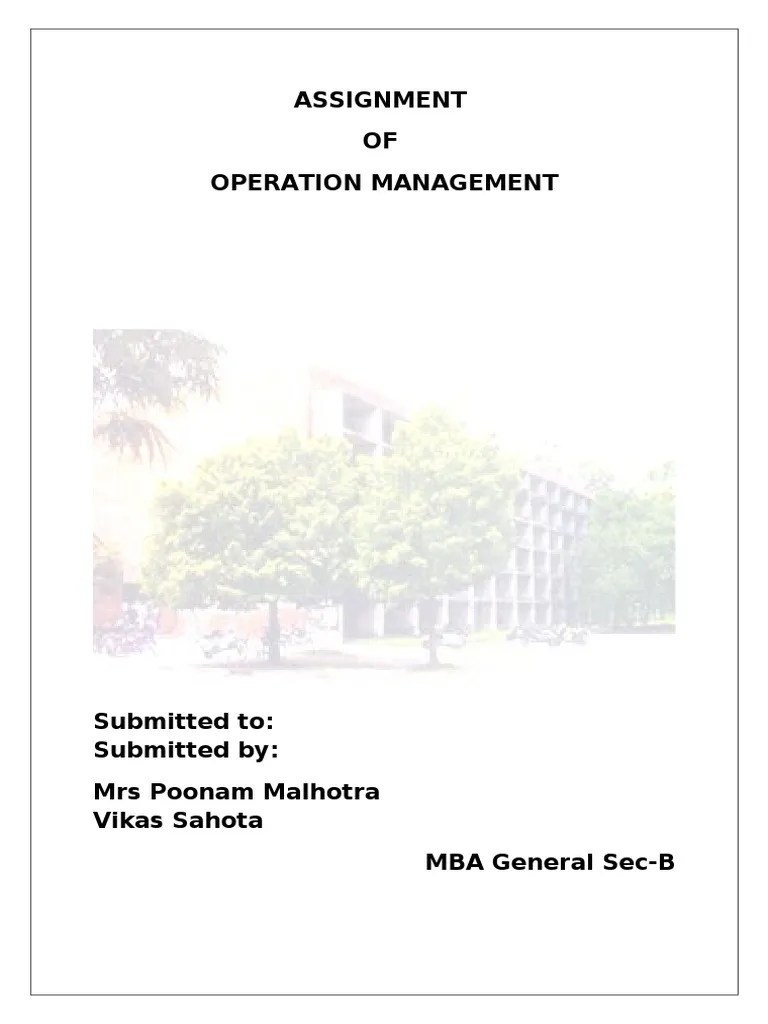 OM Assignment PDF Numerical Analysis Computer Science