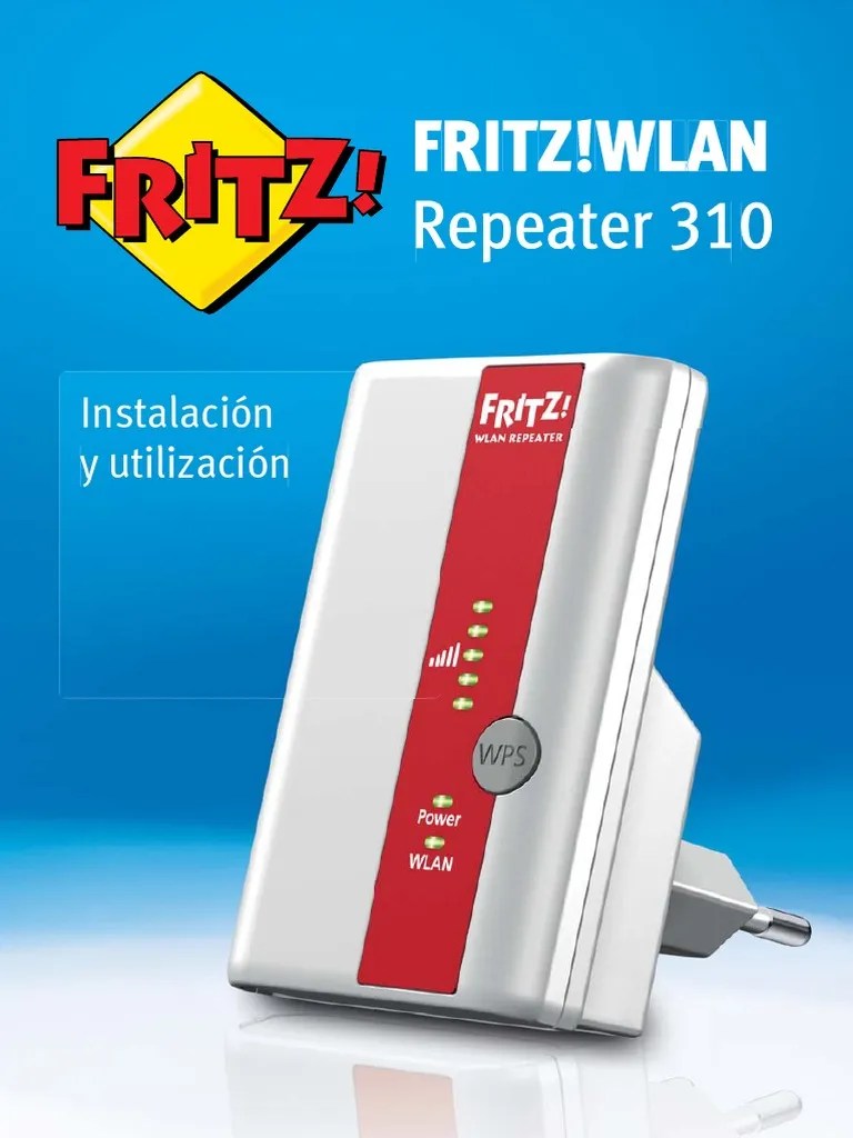 Fritz Wlan Repeater 310-Es | LAN inalámbrico | Ieee 802.11